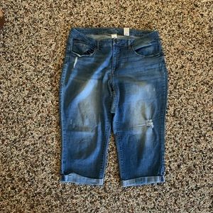Capri jeans